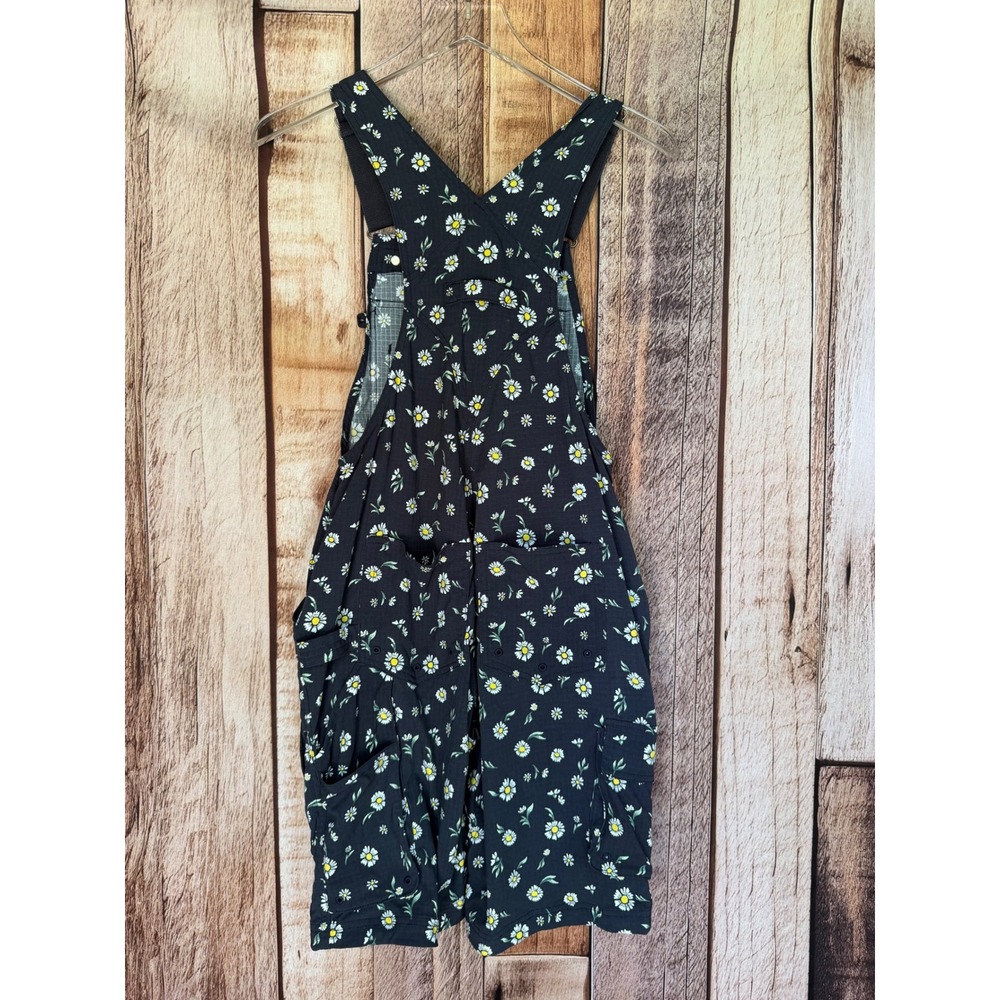 Duluth Trading Shortalls Overalls Bibs Heirloom Gardening Utility Daisy XXS - Picture 2 of 10